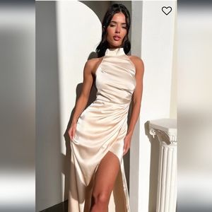 That'sSoFetch halterneck maxi dress